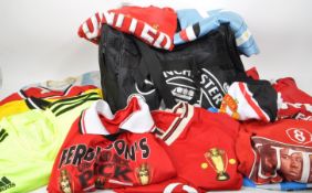 COLLECTION OF 21ST CENTURY MANCHESTER UNITED FOOTBALL SHIRTS