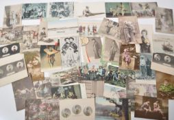 COLLECTION OF EARLY 20TH CENTURY CHINESE AND JAPANESE POSTCARDS