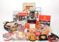 COLLECTION OF MANCHESTER UNITED FOOTBALL MEMORABILIA