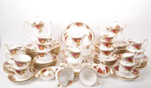 ROYAL ALBERT - OLD COUNTRY ROSES - LARGE MID CENTURY TEA SET