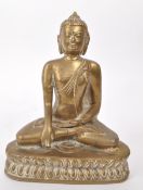 EARLY 20TH CENTURY BRASS TIBETAN BUDDHA DEITY SCULPTURE