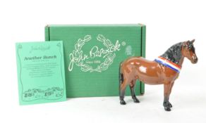 BESWICK - 'ANOTHER BUNCH' - 20TH CENTURY HORSE FIGURINE