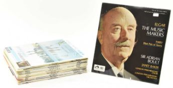 HMV LABEL - CLASSICAL - 20+ VINYL RECORD ALBUMS