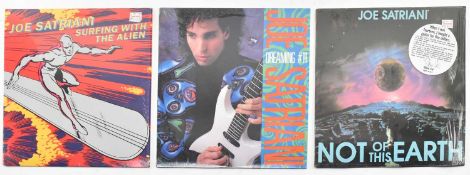 JOE SATRIANI - 3X VINYL RECORD ALBUMS