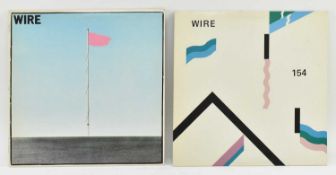 WIRE - TWO VINYL RECORD ALBUMS