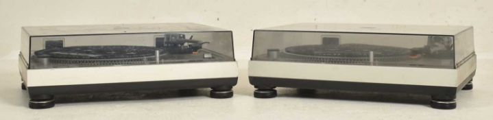 GEMINI - MODEL XL-500 II - PAIR OF DJ TURNTABLES / RECORD DECKS