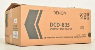 DENON - MODEL DCD-835 - CD PLAYER - AS NEW IN BOX