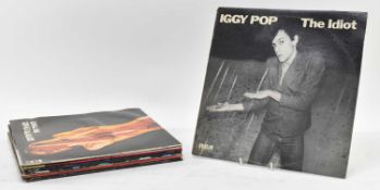 IGGY POP - SELECTION OF 10+ VINYL RECORD ALBUMS