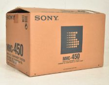 SONY - MODEL MHC-450 - MINI COMPONENT STACKING SYSTEM