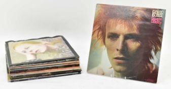 DAVID BOWIE - WORLDLY PRESSINGS - 19X VINYL RECORD ALBUMS