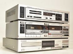 PIONEER - PART HI-FI STACKING SYSTEM - CD, AMP AND CASSETTE DECK