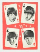 THE BEATLES - 1964 MUSIC TOUR PROGRAMME FROM THE COLSTON HALL