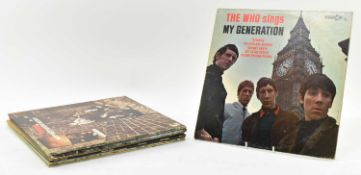 THE WHO - US ORIGINALS - 8X VINYL RECORD ALBUMS