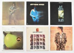 JEFF BECK - US ORIGINALS - SIX VINYL RECORD ALBUMS