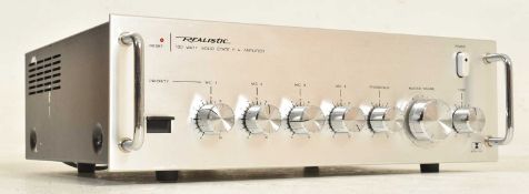 REALISTIC - SOLID-STATE - MODEL MPA-100 - AMPLIFIER