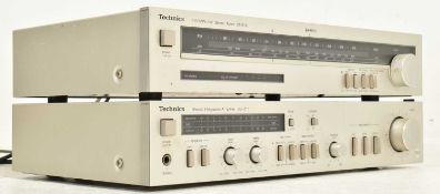 TECHNICS - TWO-PART HI-FI STACK - TUNER AND AMPLIFIER