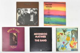 THE BAND - US ORIGINALS - X5 VINYL RECORD ALBUMS