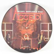 ACCEPT - RESTLESS & WILD - PICTURE DISC VINYL RECORD