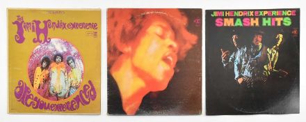 THE JIMI HENDRIX EXPERIENCE - US ORIGINALS - 3X VINYL RECORD ALBUMS