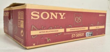 SONY - MODEL ST-SB920 - STEREO FM/AM TUNER
