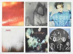 THE CURE - 5X VINYL RECORD ALBUMS