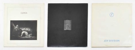 JOY DIVISION - X3 VINYL RECORD ALBUMS