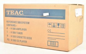 TEAC - MODEL REFERENCE 500 SYSTEM - FOUR PART STACKING SYSTEM