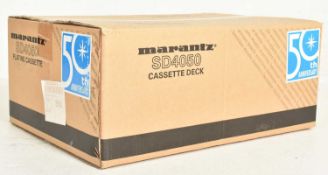 MARANTZ - MODEL SD4050 - STEREO DUAL-CASSETTE-DECK - AS NEW