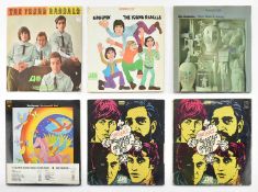 THE YOUNG RASCALS - US ORIGINALS - SELECTION OF SIX VINYL RECORDS