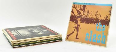 THE CLASH - 9X VINYL RECORD ALBUMS