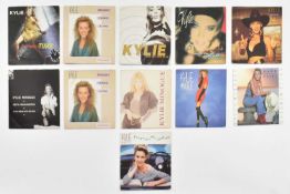 KYLIE MINOGUE - COLLECTION OF APPROX 11 VINYL SINGLES
