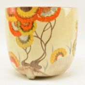 CLARICE CLIFF RHONDANTHE ART DECO CERAMIC FLOOR PLANTER