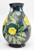 SALLY TUFFIN FOR MOORCROFT POTTERY - BUTTERCUP 1991 BULBOUS VASE
