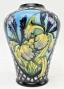 SIAN LEEPER FOR MOORCROFT - SIBERIAN IRIS LIMITED EDITION VASE