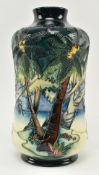 MOORCROFT - KIRIBATI VASE - VINTAGE LATE 20TH CENTURY CERAMIC VASE