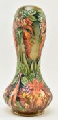 MOORCROFT - FLAME OF THE FOREST - LATE 20TH CENTURY CERAMIC VASE