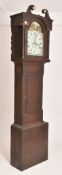 GEORGE HONEYBONE, FAIRFORD - 19TH CENTURY MAHOGANY CASED 8-DAY LONGCASE CLOCK