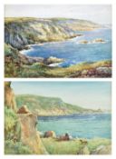 JOHN W. MATTHEWMAN - TWO EARLY 20TH CENTURY WATERCOLOURS