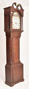 S. WILKES, BATH - WEST COUNTRY 19TH CENTURY MAHOGANY INLAID 8-DAY LONGCASE CLOCK