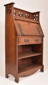 EDWARDIAN CIRCA 1910 ARTS AND CRAFTS OAK STUDENTS BUREAU DESK