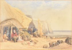 THOMAS BRABAZON AYLMER (B. 1806-1856) - WATERCOLOUR PAINTING