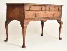 QUEEN ANNE 18TH CENTURY WALNUT VENEERED LOWBOY WRITING DESK