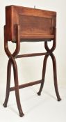 19TH VICTORIAN MAHOGANY CAMPAIGN FOLDING WRITING TABLE DESK