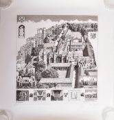 ANDREW INGAMELLS (B. 1956) - NEW COLLEGE, OXFORD - LIMITED EDITION SIGNED ETCHING