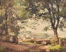 SIR JAMES LAWTON WINGATE (1846-1924) - OIL ON CANVAS LANDSCAPE