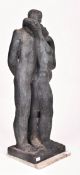 SIEGFRIED CHAROUX (1896-1967) - LARGE BRONZE SCULPTURE