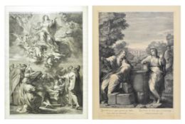 TWO 18TH CENTURY NEOCLASSICAL ENGRAVINGS