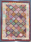 20TH CENTURY ANATOLIAN TURKISH KILIM FLOOR CARPET RUG