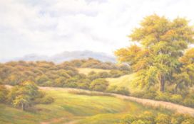 K. HARRISON - 20TH CENTURY OIL ON CANVAS PAINTING