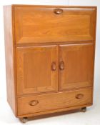 ERCOL FURNITURE - MODEL 469 - MID CENTURY COCKTAIL / DRINKS CABINET